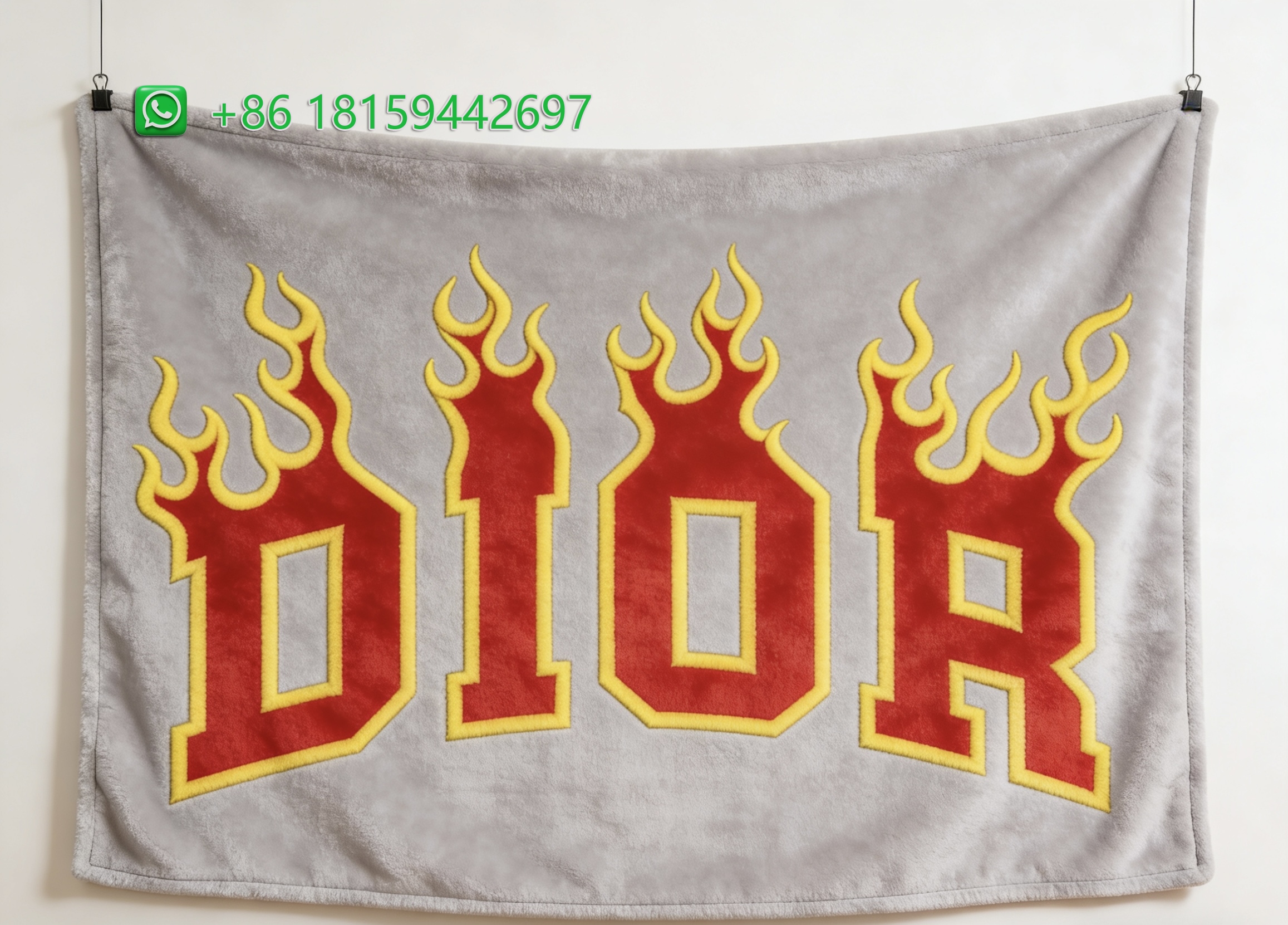 Dior Throw Blankets